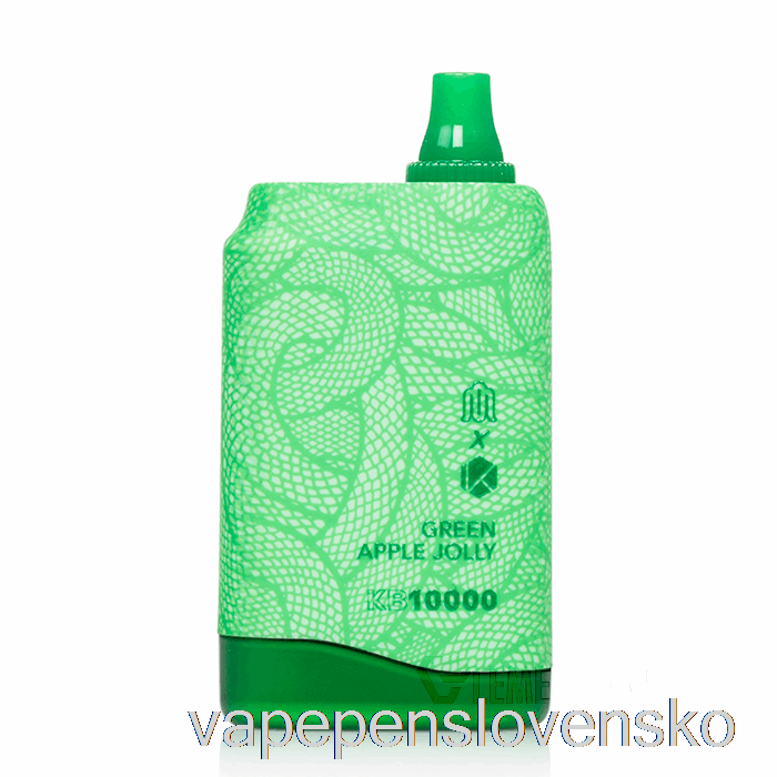 Modus X Kadobar Kb10000 Jednorazovy Green Apple Jolly Vape Slovensko